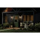 Hone 1 Light 18 inch Black Textured Outdoor Wall, Medium