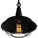 Morgan 1 Light 14 inch Black Down Mini Pendant Ceiling Light