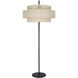 Bellamy 82 inch 150.00 watt Matte Black Floor Lamp Portable Light