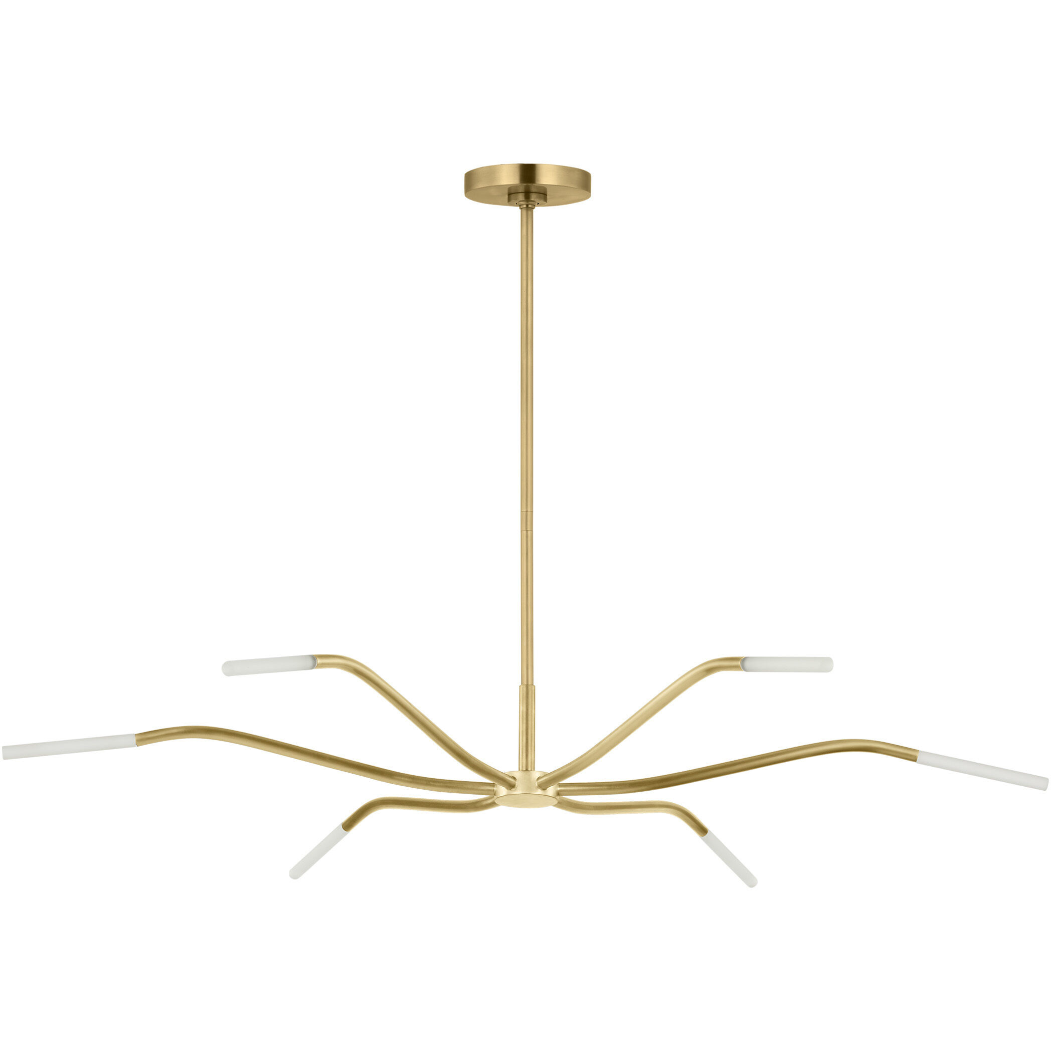 Sean Lavin Lajos LED 38.9 inch Hand-Rubbed Antique Brass Chandelier Ceiling Light