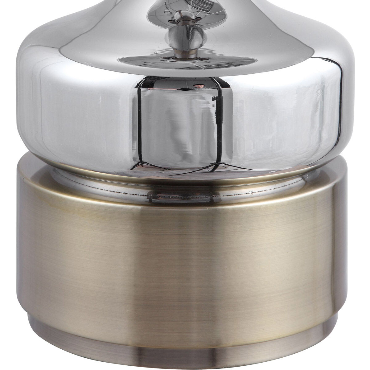 Como 23 inch 150 watt Chrome Table Lamp Portable Light