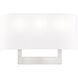 Hayworth 3 Light 16 inch Brushed Nickel ADA ADA Wall Sconce Wall Light