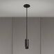 Exhaust Pendant LED 2.36 inch Graphite / Black Pendant Ceiling Light