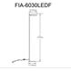 Fia 60.5 inch 30.00 watt Satin Chrome Floor Lamp Portable Light