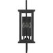 Jordan 3 Light 25.25 inch Textured Black Outdoor Wall Lantern