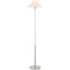 J. Randall Powers Hackney 52.25 inch 2.00 watt Polished Nickel Cordless Floor Lamp Portable Light