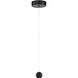Itty LED 2 inch Coal Mini Pendant Ceiling Light