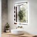 Riven 36 X 27 inch White LED Mirror