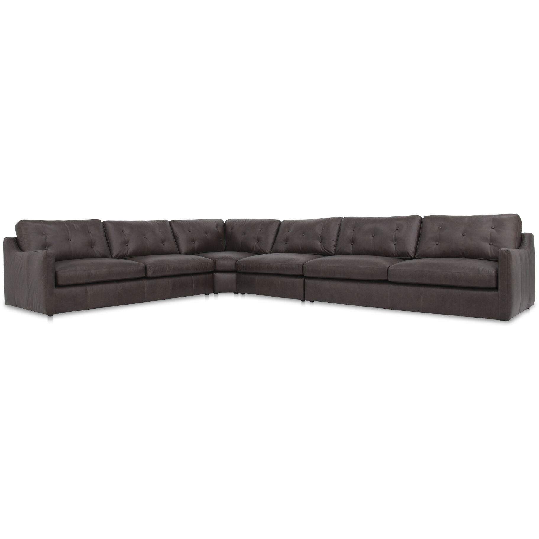 Thurlow Brown Modular Sectional, 4 Piece