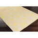 Paddington 132 X 96 inch Light Beige/Mustard Handmade Rug