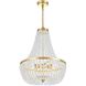 Rylee 6 Light 18.75 inch Antique Gold Chandelier Ceiling Light