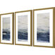 Oceania Blue and White Framed Art