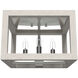 Squire Manor 4 Light 12 inch Chrome Flush Mount Ceiling Light