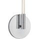 Motif Wall Sconce Wall Light in Chrome
