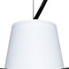 Cierro 1 Light Black Cable Pendant Ceiling Light
