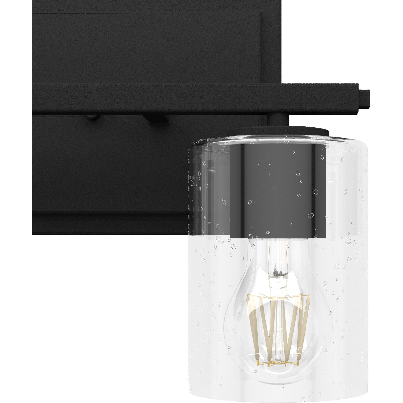 Kerrison 2 Light 16 inch Natural Black Iron Vanity Light Wall Light