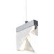 Atlas LED 3.4 inch Matte Black Pendant Ceiling Light