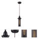 Fulton 1 Light 4 inch Oil Rubbed Bronze Mini Pendant Ceiling Light