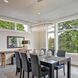Ciara Island Light Ceiling Light in White Gold