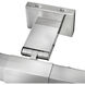 Facet 7.5 inch 24 watt Polished Nickel Adjustable Accent Light Wall Light