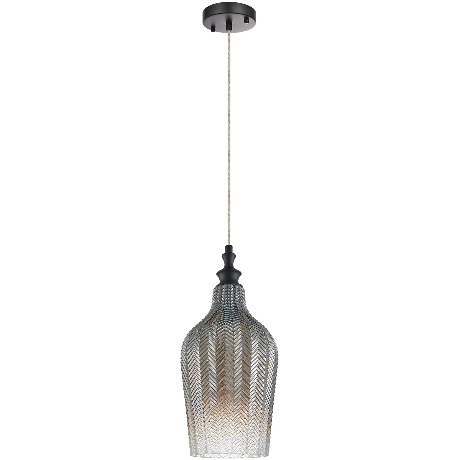 Renity 1 Light 7.13 inch Smoke Pendant Ceiling Light