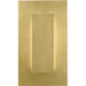 Sean Lavin Aspen LED Natural Brass Outdoor Wall Sconce, Integrated LED