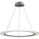 Saturn II LED LED 31.5 inch Matte Silver Entry Foyer Pendant Ceiling Light