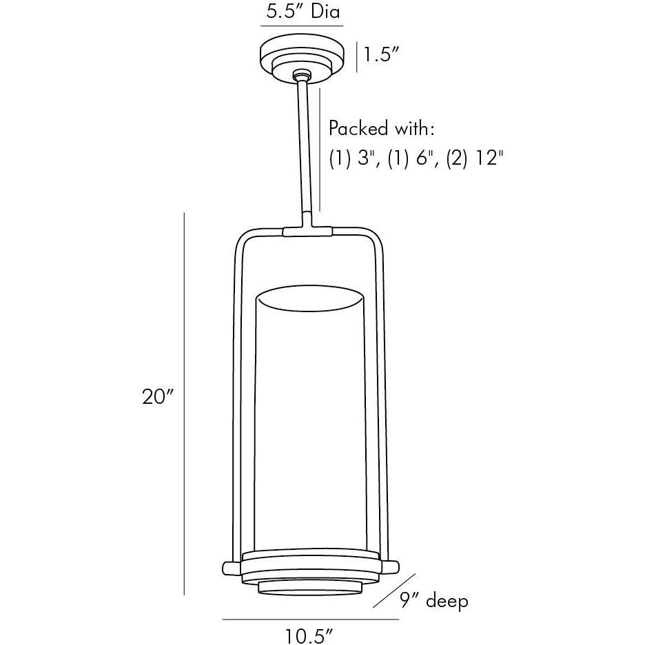 Sumter 1 Light 10.5 inch Black and Bronze with Natural Wood Candle Pendant Ceiling Light, Beth Webb