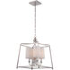 Sylvan 4 Light 16 inch Polished Nickel Lantern Chandelier Ceiling Light