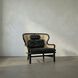 Marabu Charcoal Black Occasional Chair