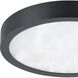 Argyle LED 12 inch Textured Black Flush Mount Ceiling Light
