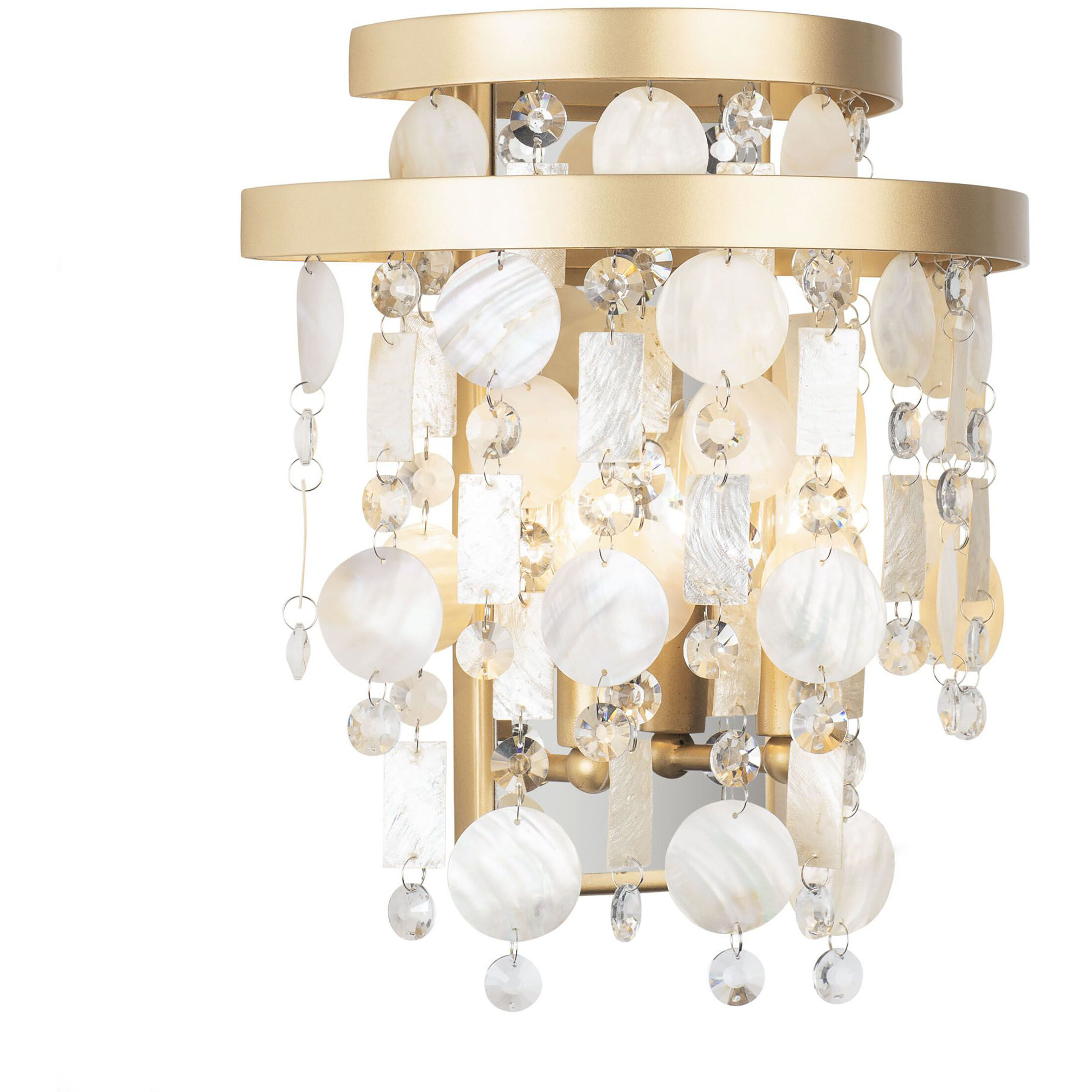 Kalani Sconce Wall Light, Smithsonian Collaboration