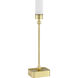 Gadabout 20 inch 2.8 watt Polished Brass Cordless Table Lamp Portable Light