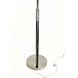Plimpton 72 inch 9 watt Espresso and Brushed Nickel Arc Floor Lamp Portable Light