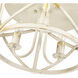 Alcott 3 Light 15 inch Antique Ivory Flush Mount Ceiling Light