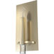 Sunjai 1 Light 3 inch Palm Gold Wall Sconce Wall Light