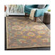 Caesar 144 X 108 inch Burnt Orange/Teal/Mustard/Taupe/Dark Green Rugs, Rectangle