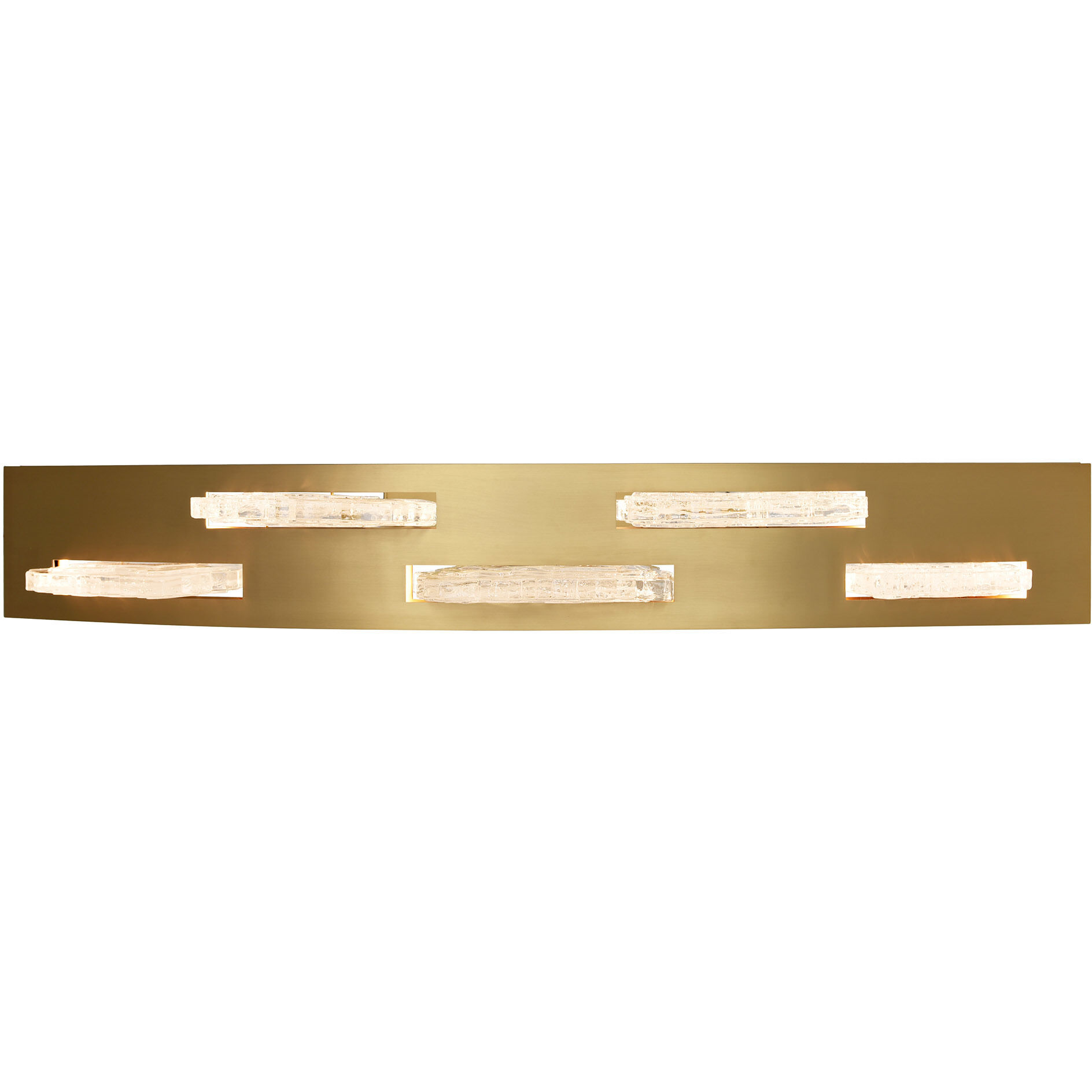 Arcus LED 50 inch Brass Chandelier Ceiling Light