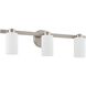 Bedminster 3 Light 24 inch Brushed Nickel Vanity Light Wall Light