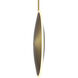 Ovni LED 2 inch Brass Down Mini Pendant Ceiling Light