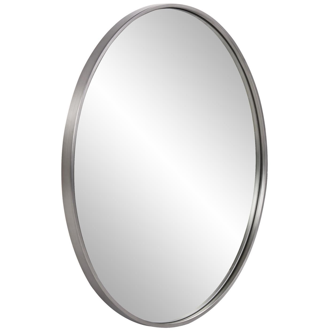 Copenhagen 30 X 30 inch Brushed Silver Wall Mirror