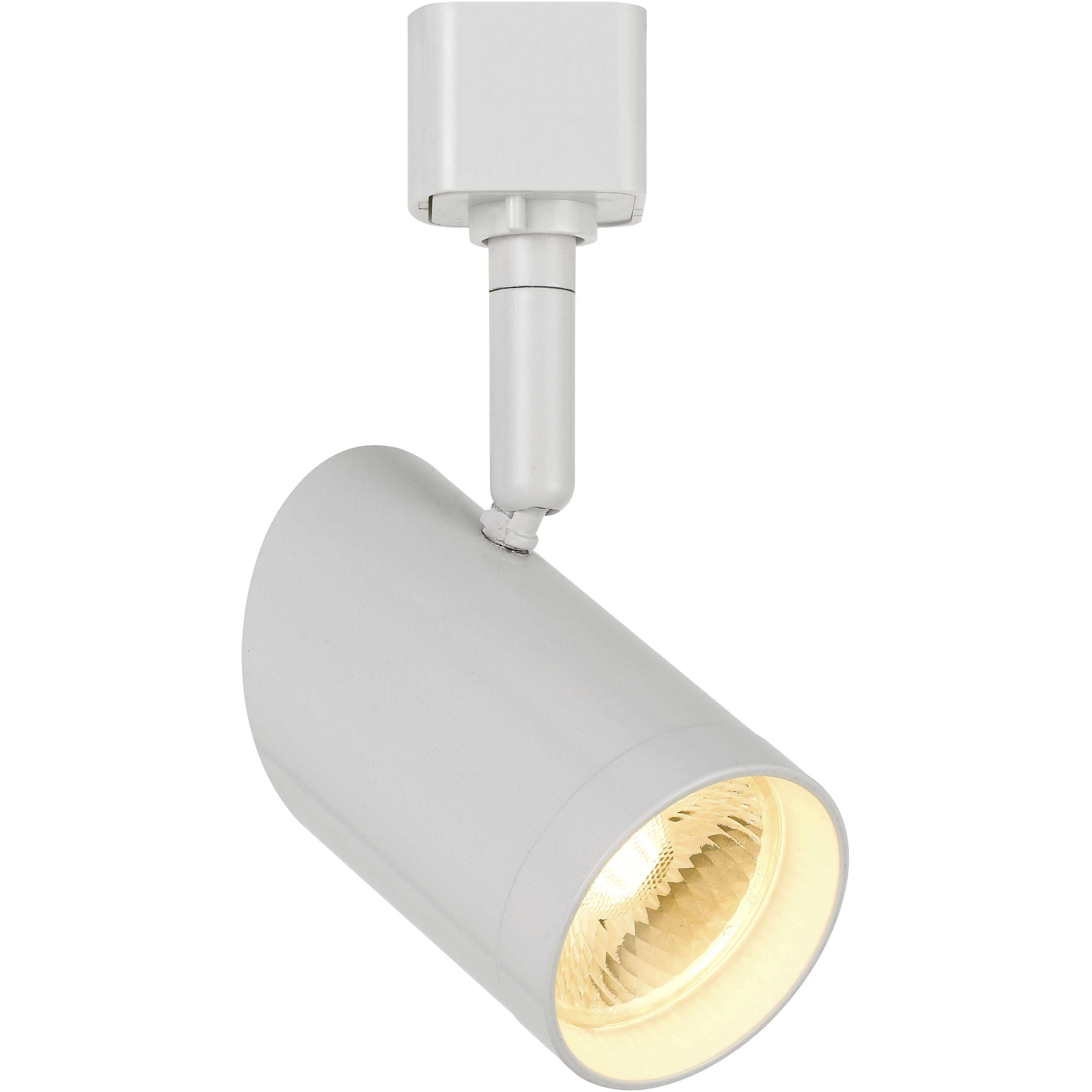 Signature 1 Light White Track Head Ceiling Light