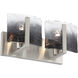 Aenon 2 Light 14.25 inch Pewter Vanity Light Wall Light