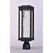 Salon LED LED 20 inch Black Outdoor Pole/Post Mount in Water