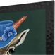 Miami Alpaca / Miami Giraffe / Miami Lion Green and Orange and Red and Blue Framed Art, Propac