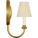 Marie Flanigan Astoria LED 4.75 inch Soft Brass Single Sconce Wall Light