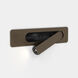 Keta 2.64 inch Bronze Interior Reading Light Wall Light
