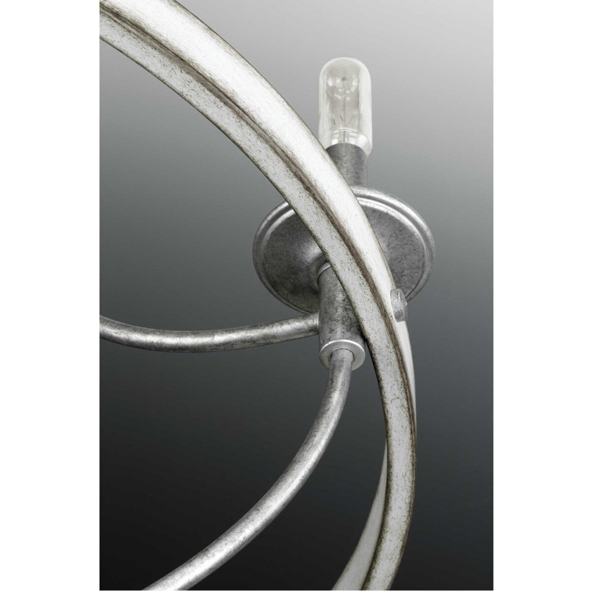 Camps Bay 5 Light 26 inch Galvanized Chandelier Ceiling Light