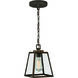 Grant LED 7 inch Burnished Bronze Mini Pendant Ceiling Light