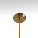 Edisonna 38 inch Gold Chandelier Ceiling Light